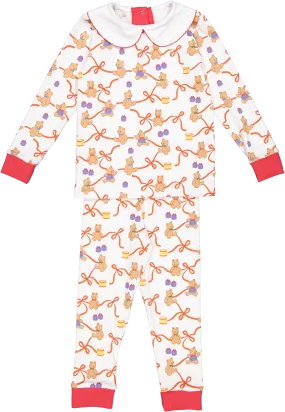 Teddy Trellis Girl Pajamas