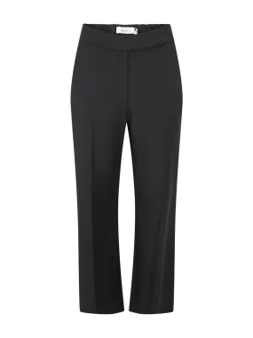 THEO Gaia Wideleg Pant in Black