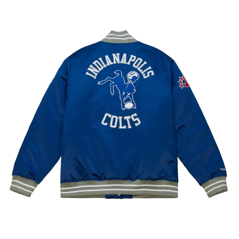 Thiago Indianapolis Colts Varsity Bomber Jacket - William Jacket