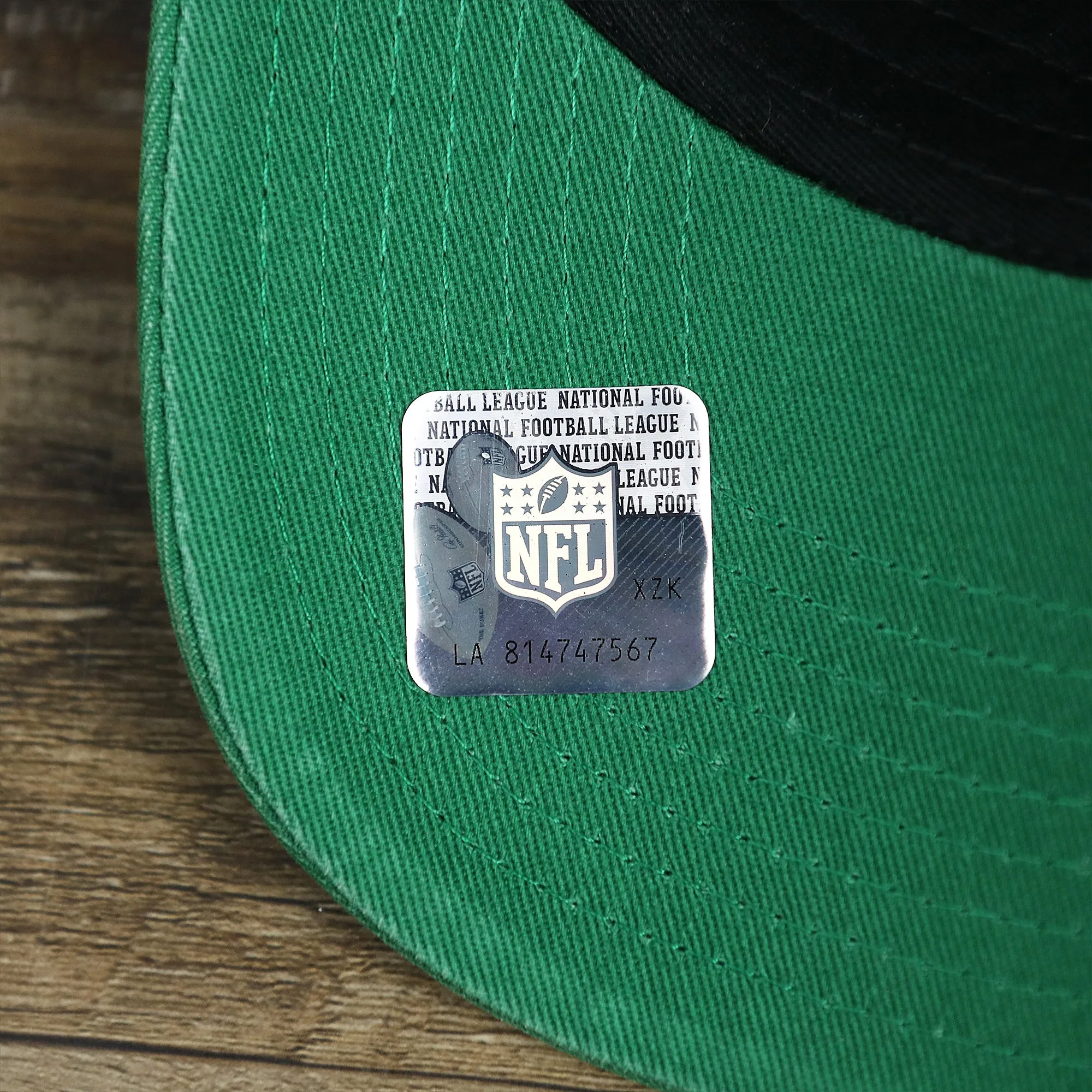 Throwback Philadelphia Eagles Legacy Logo Highpoint Mesh Back Dad Hat | Mesh Back Kelly Green Dad Hat