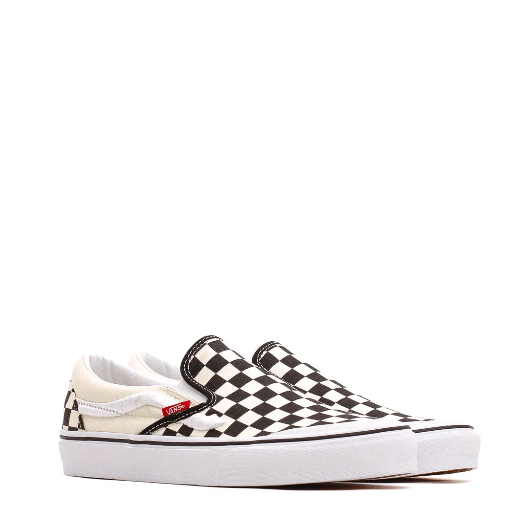 Vans Men Classic Slip-On 138 Sidestripe Black Checkerboard VN000BW3BKC