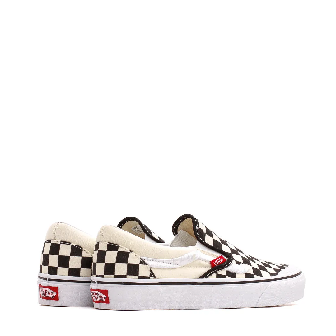 Vans Men Classic Slip-On 138 Sidestripe Black Checkerboard VN000BW3BKC