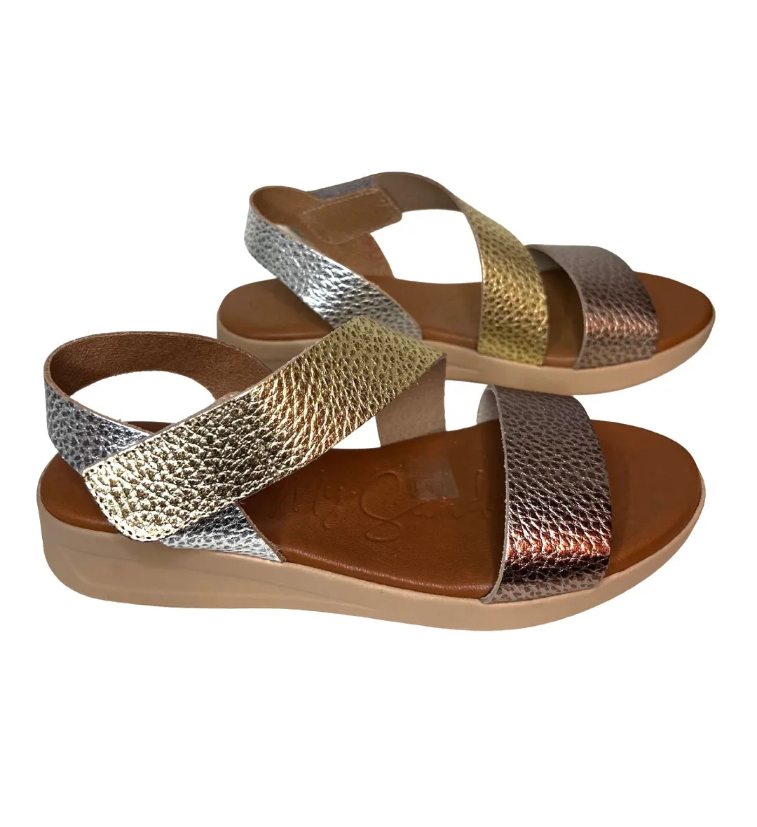 Velcro Leather Sandals