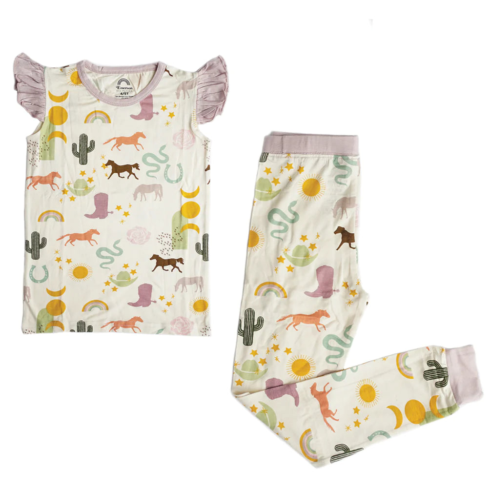 Wild and Free Bamboo PJ Set