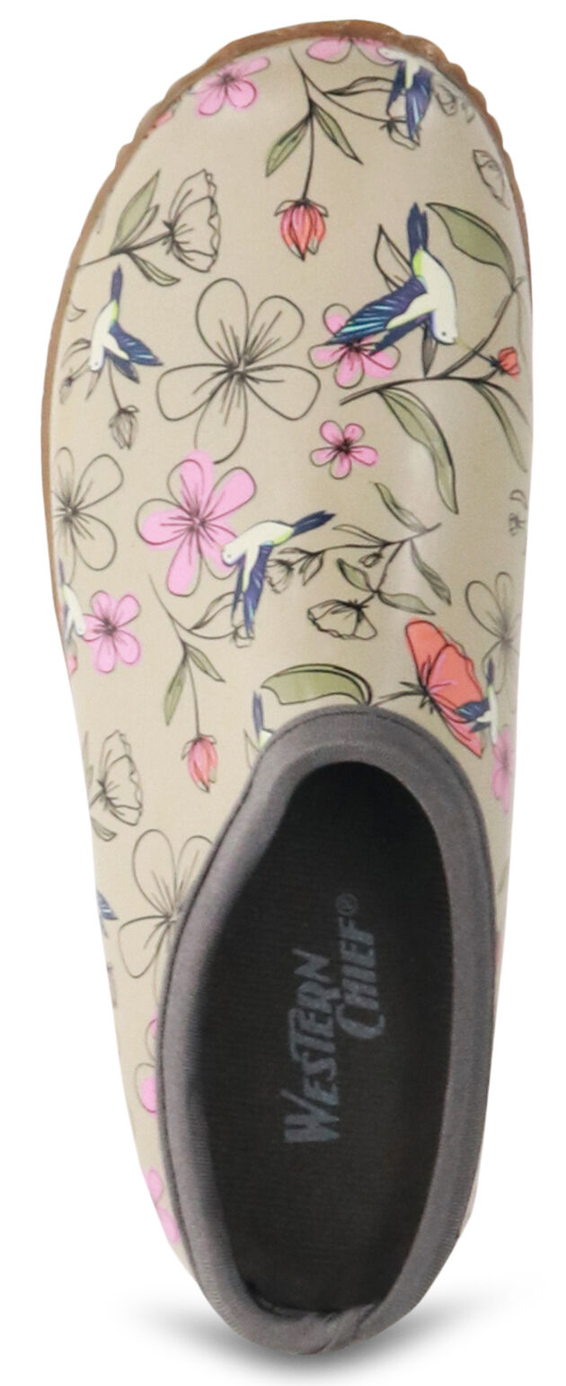 Women's Slip-On Hummingbird Clog in Taupe