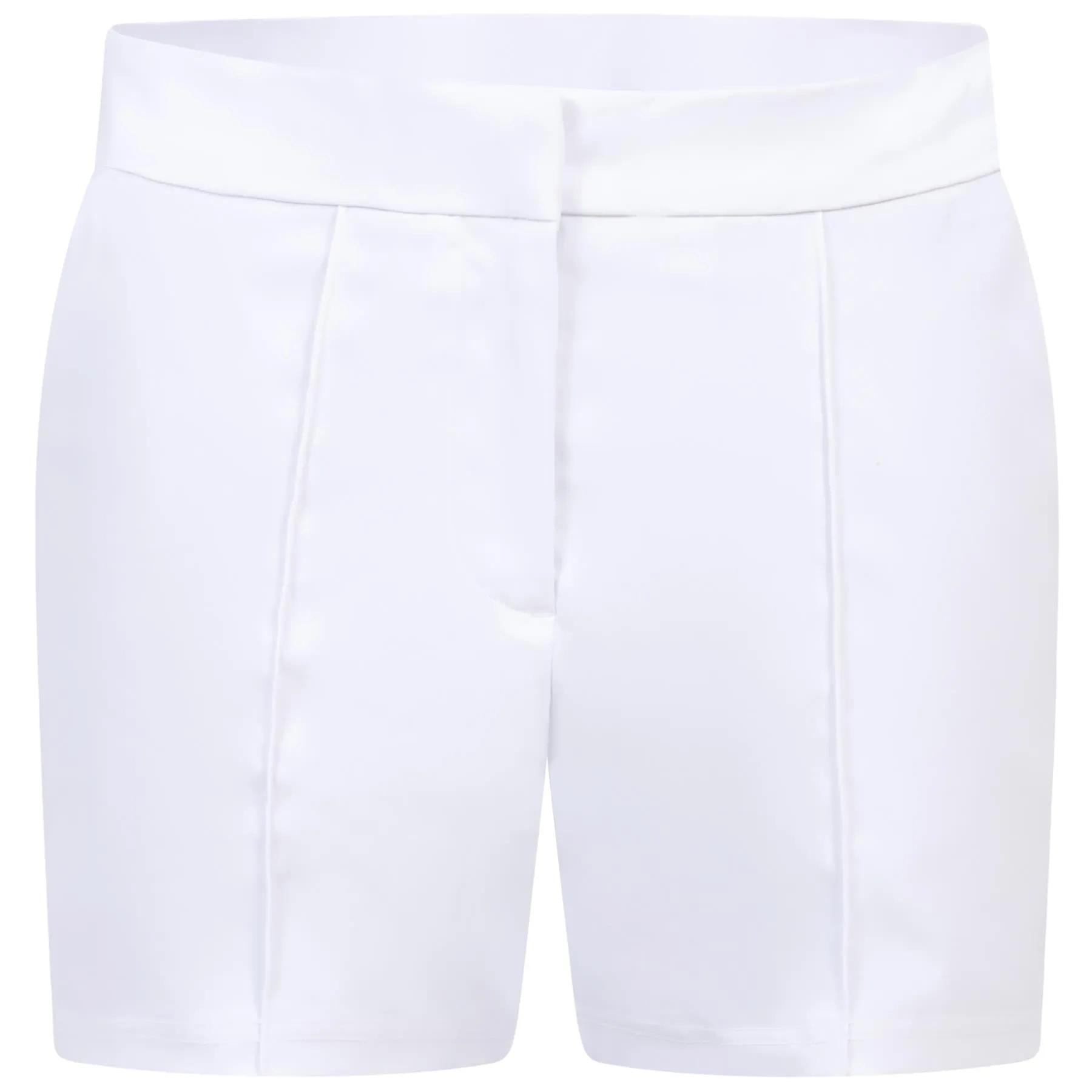 Womens Costa Golf Shorts 4 Inch White - SS24