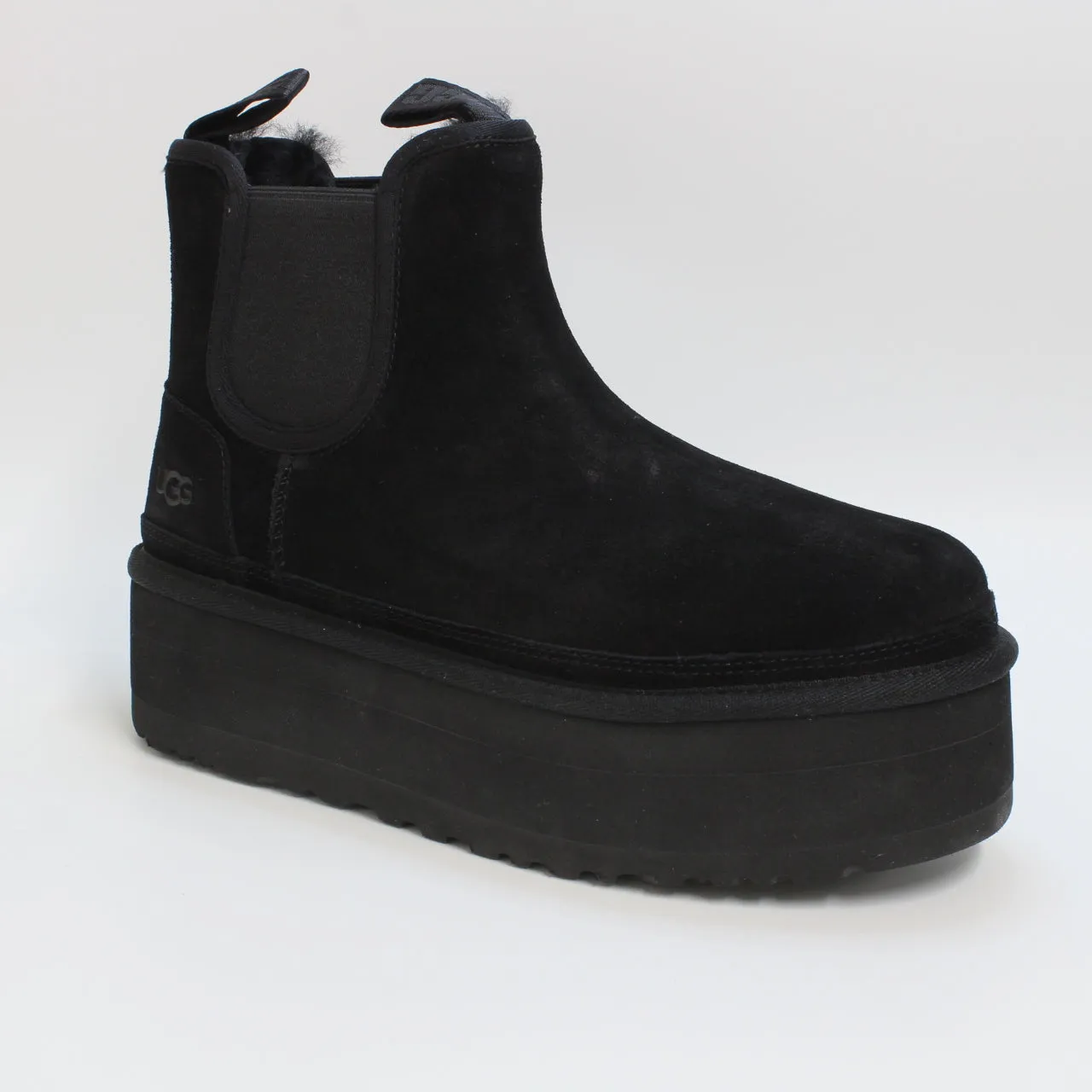 Womens UGG Neumel Platform Chelsea Black