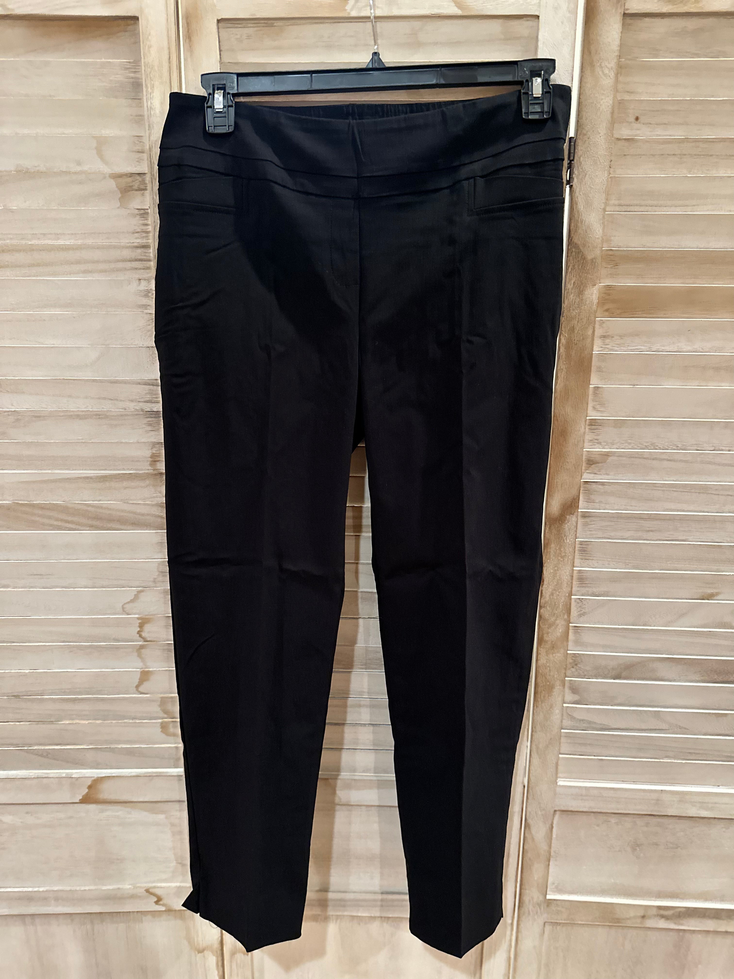 Zac & Rachel Slim Ankle Pants in Black